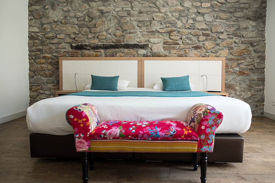 Chambre de charme de l’Hôtel de la Rhune à Ascain
